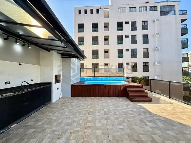 Cobertura / Penthouse 2 quartos e 3 banheiros, à venda, no bairro Enseada em Guarujá