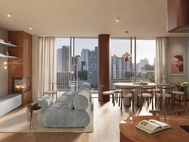 Cobertura / Penthouse 3 quartos e 4 banheiros, à venda, no bairro Batel em Curitiba