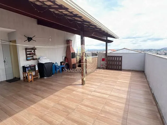 Cobertura / Penthouse com 100m² 2 quartos e 1 banheiro, à venda, no bairro Parque Xangri-Lá em Contagem