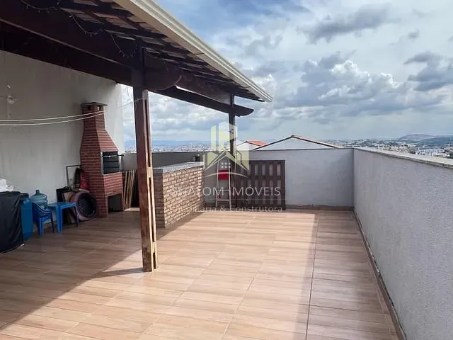 Cobertura / Penthouse com 100m² 2 quartos e 1 banheiro, à venda, no bairro Parque Xangri-Lá em Contagem