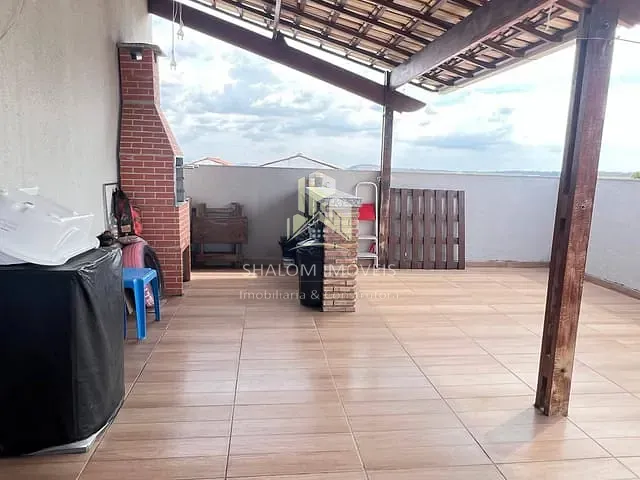 Cobertura / Penthouse com 100m² 2 quartos e 1 banheiro, à venda, no bairro Parque Xangri-Lá em Contagem