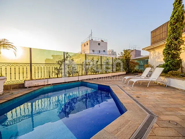 Cobertura / Penthouse 5 quartos e 7 banheiros, à venda, no bairro Santa Cecília em São Paulo