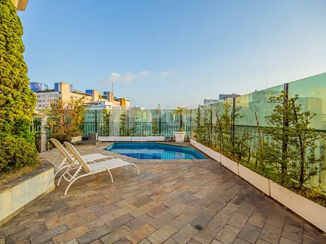 Cobertura / Penthouse 5 quartos e 7 banheiros, à venda, no bairro Santa Cecília em São Paulo