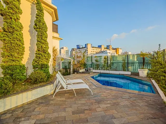 Cobertura / Penthouse 5 quartos e 7 banheiros, à venda, no bairro Santa Cecília em São Paulo