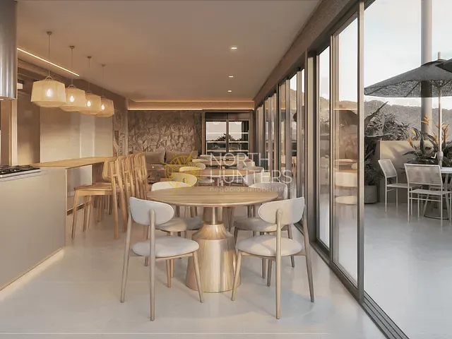 Cobertura / Penthouse com 141m² 2 quartos e 2 banheiros, à venda, no bairro Cachoeira do Bom Jesus em Florianópolis