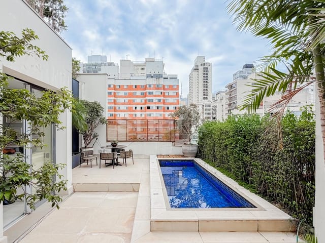 Cobertura / Penthouse com 622m², à venda, no bairro Cerqueira César em São Paulo