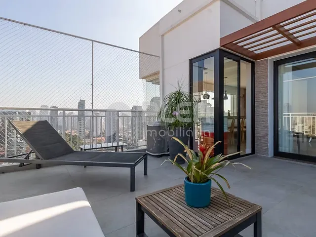 Cobertura / Penthouse 2 quartos e 3 banheiros, à venda, no bairro Brooklin Paulista em São Paulo