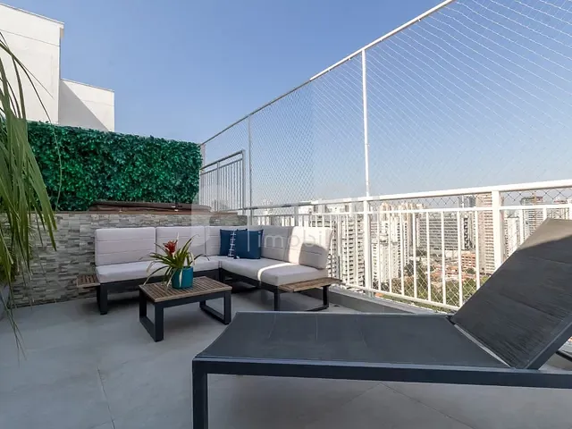 Cobertura / Penthouse 2 quartos e 3 banheiros, à venda, no bairro Brooklin Paulista em São Paulo