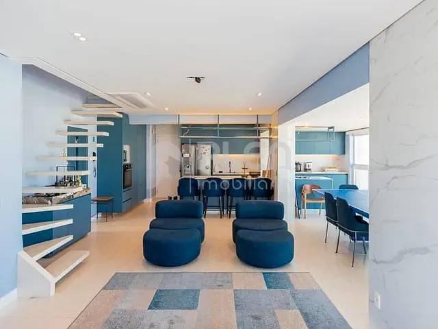 Cobertura / Penthouse 3 quartos e 5 banheiros, à venda, no bairro Brooklin em São Paulo