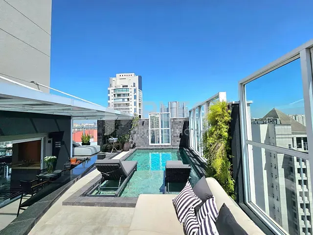 Cobertura / Penthouse 4 quartos e 6 banheiros, à venda, no bairro Brooklin em São Paulo