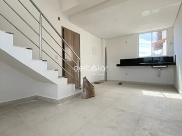 Cobertura / Penthouse 3 quartos e 2 banheiros, à venda, no bairro Santa Branca em Belo Horizonte
