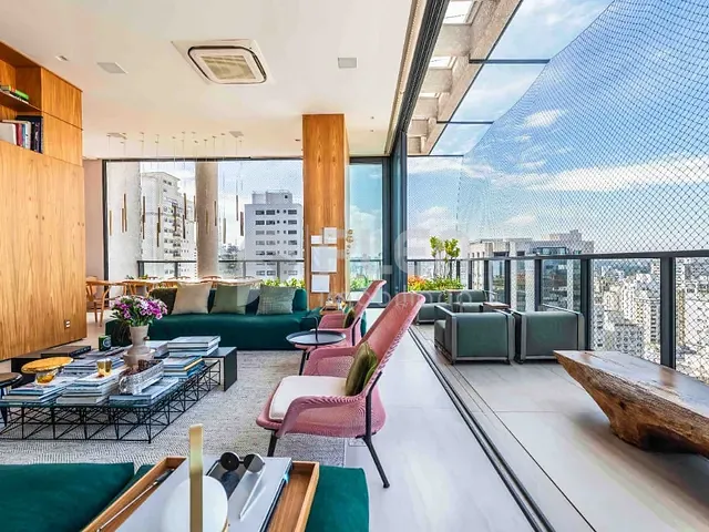 Cobertura / Penthouse 4 quartos e 6 banheiros, à venda, no bairro Jardim Paulista em São Paulo