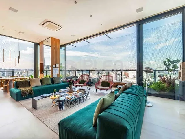 Cobertura / Penthouse 4 quartos e 6 banheiros, à venda, no bairro Jardim Paulista em São Paulo