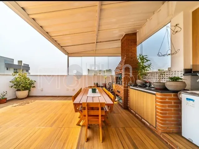 Cobertura / Penthouse com 131m² 3 quartos e 2 banheiros, à venda, no bairro Vila Gomes Cardim em São Paulo
