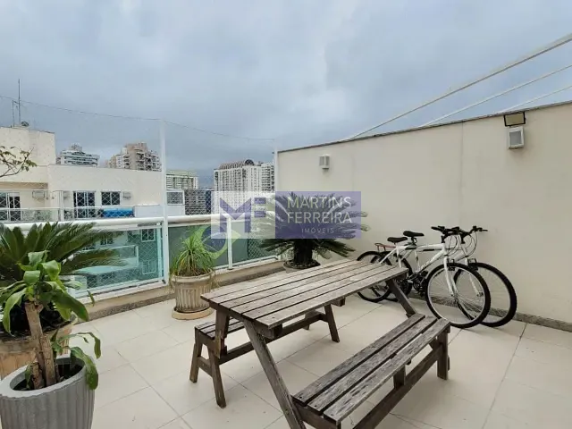 Cobertura / Penthouse com 155m² 3 quartos e 3 banheiros, à venda, no bairro Recreio dos Bandeirantes em Rio de Janeiro