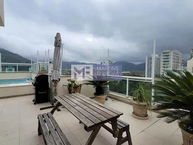 Cobertura / Penthouse com 155m² 3 quartos e 3 banheiros, à venda, no bairro Recreio dos Bandeirantes em Rio de Janeiro