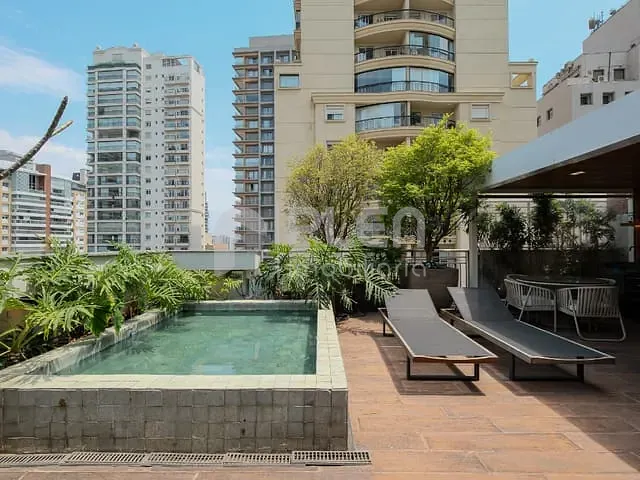 Cobertura / Penthouse 1 quarto e 3 banheiros, à venda, no bairro Vila Nova Conceição em São Paulo