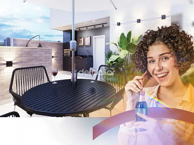 Cobertura / Penthouse com 90m² 2 quartos e 2 banheiros, à venda, no bairro Guarani em Belo Horizonte
