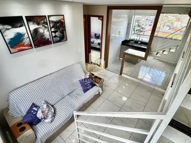 Cobertura / Penthouse 2 quartos e 1 banheiro, à venda, no bairro Céu Azul em Belo Horizonte