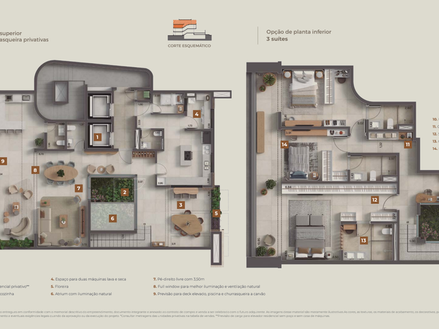 Cobertura / Penthouse 4 quartos e 5 banheiros, à venda, no bairro Barra da Tijuca em Rio de Janeiro