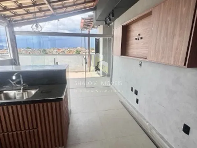 Cobertura / Penthouse com 110m² 2 quartos e 2 banheiros, à venda, no bairro Jardim Leblon em Belo Horizonte