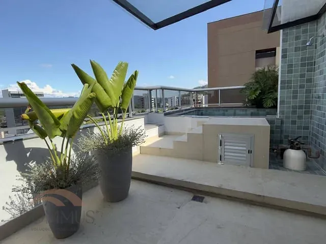 Cobertura / Penthouse com 226m² 4 quartos e 4 banheiros, à venda, no bairro Horto em Ipatinga