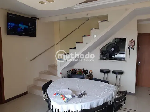 Cobertura / Penthouse com 190m² 3 quartos e 3 banheiros, à venda, no bairro Taquaral em Campinas