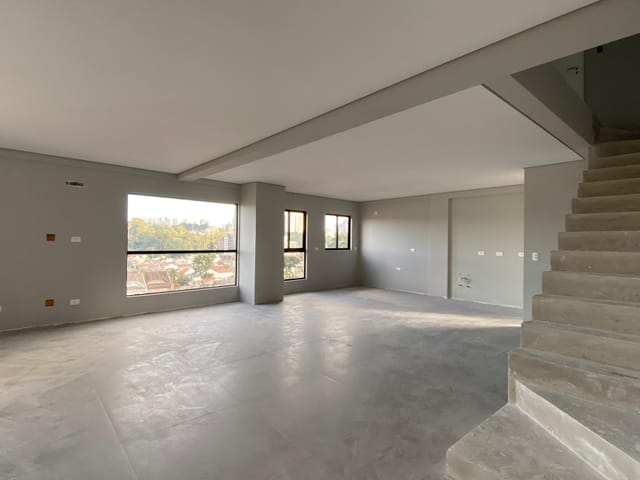 Cobertura / Penthouse com 141m² 3 quartos e 3 banheiros, à venda, no bairro Campina do Siqueira em Curitiba