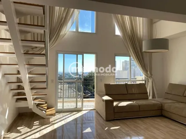 Cobertura / Penthouse com 210m² 3 quartos e 4 banheiros, à venda, no bairro Mansões Santo Antônio em Campinas