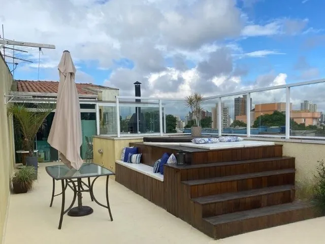 Cobertura / Penthouse 3 quartos e 3 banheiros, à venda, no bairro Santa Maria em Santo André