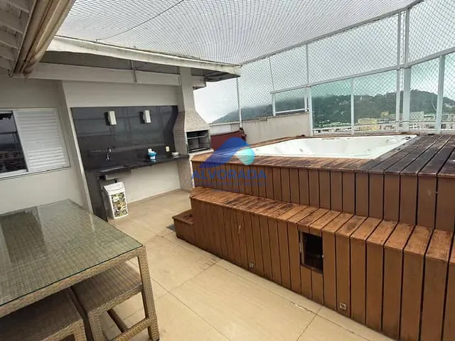 Cobertura / Penthouse 4 quartos e 2 banheiros, para alugar, no bairro Itaguá em Ubatuba