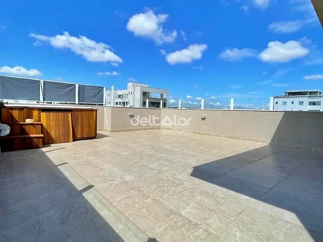 Cobertura / Penthouse com 155m² 3 quartos e 3 banheiros, à venda, no bairro Santa Mônica em Belo Horizonte