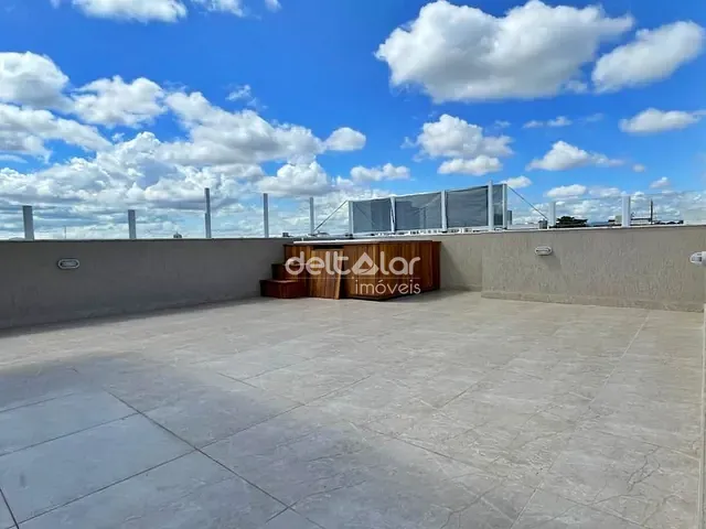 Cobertura / Penthouse com 155m² 3 quartos e 3 banheiros, à venda, no bairro Santa Mônica em Belo Horizonte