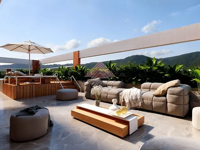 Cobertura / Penthouse com 323m² 3 quartos e 3 banheiros, à venda, no bairro Canto do Forte em Praia Grande