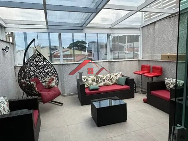 Cobertura / Penthouse com 150m² 3 quartos e 4 banheiros, à venda, no bairro Parque das Nações em Santo André