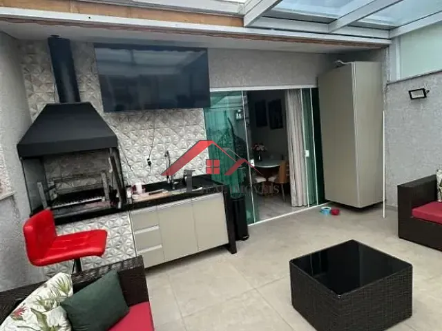 Cobertura / Penthouse com 150m² 3 quartos e 4 banheiros, à venda, no bairro Parque das Nações em Santo André