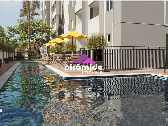 Apartamento 2 quartos e 1 banheiro, à venda, no bairro Residencial Flamboyant em São José dos Campos