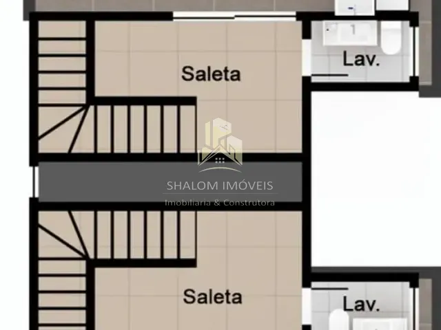Cobertura / Penthouse 2 quartos e 1 banheiro, à venda, no bairro Santa Mônica em Belo Horizonte