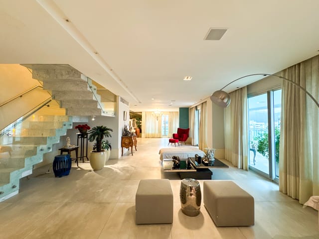 Cobertura / Penthouse com 830m² 3 quartos e 7 banheiros, à venda, no bairro Barra da Tijuca em Rio de Janeiro