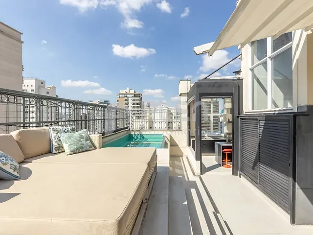 Cobertura / Penthouse 4 quartos e 6 banheiros, à venda, no bairro Vila Nova Conceição em São Paulo