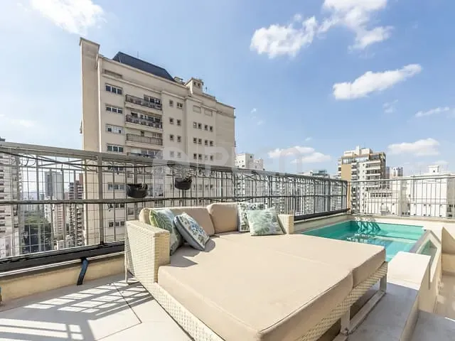 Cobertura / Penthouse 4 quartos e 6 banheiros, à venda, no bairro Vila Nova Conceição em São Paulo