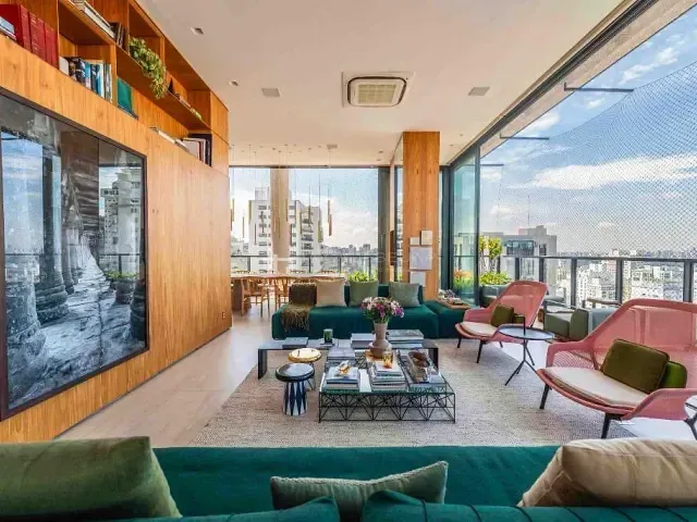 Cobertura / Penthouse 5 quartos e 6 banheiros, à venda, no bairro Jardim Paulista em São Paulo