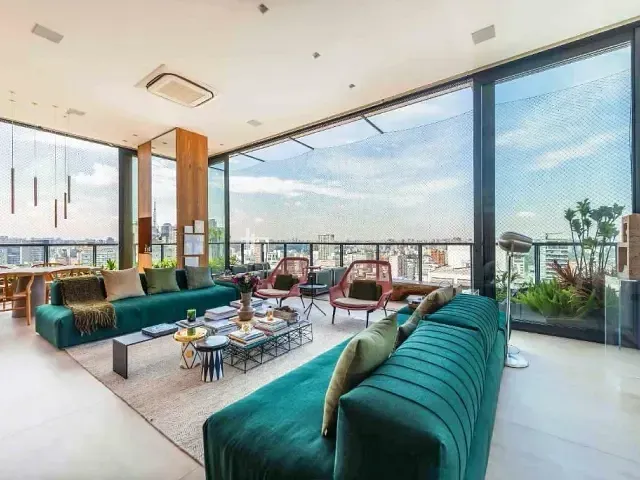 Cobertura / Penthouse 5 quartos e 6 banheiros, à venda, no bairro Jardim Paulista em São Paulo