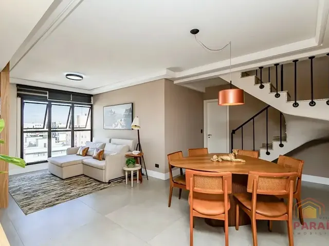 Cobertura / Penthouse 3 quartos e 4 banheiros, à venda, no bairro Vila Izabel em Curitiba