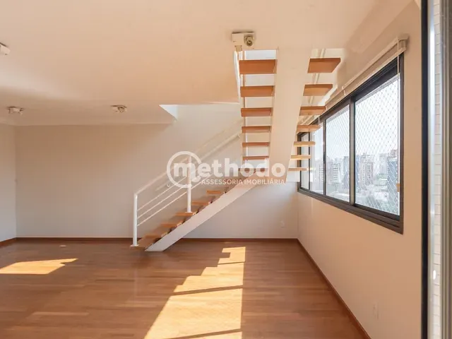 Cobertura / Penthouse com 340m² 3 quartos e 5 banheiros, à venda, no bairro Cambuí em Campinas