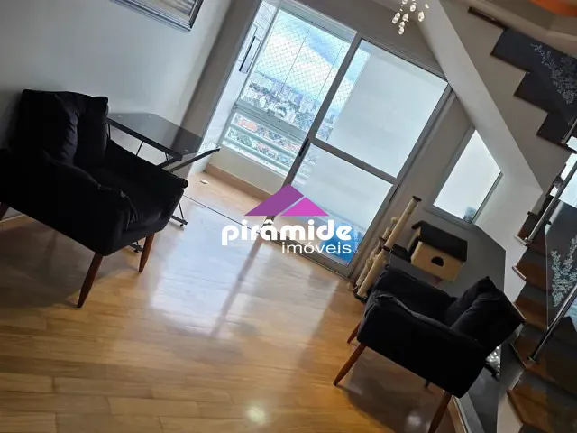 Cobertura / Penthouse com 256m² 5 quartos e 5 banheiros, à venda ou para alugar, no bairro Bosque dos Eucaliptos em São José dos Campos