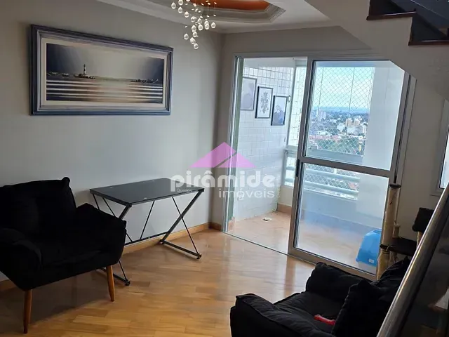 Cobertura / Penthouse com 256m² 5 quartos e 5 banheiros, à venda ou para alugar, no bairro Bosque dos Eucaliptos em São José dos Campos