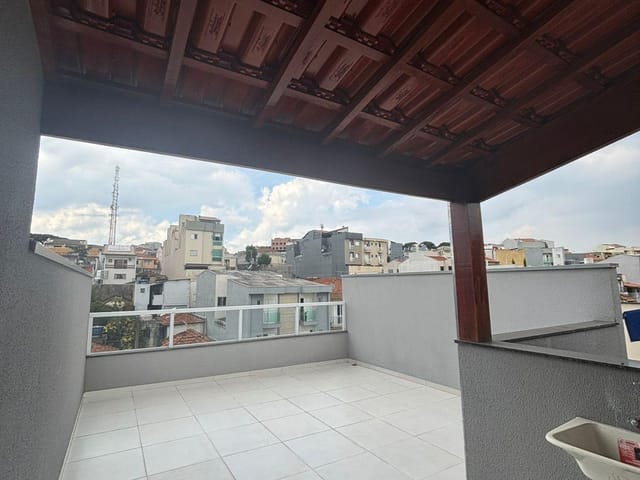 Cobertura / Penthouse com 90m² 2 quartos e 3 banheiros, à venda, no bairro Utinga em Santo André