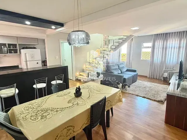 Cobertura / Penthouse 4 quartos e 3 banheiros, à venda, no bairro Santa Rosa em Belo Horizonte