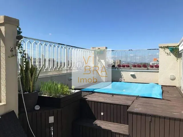 Cobertura / Penthouse com 286m² 3 quartos e 3 banheiros, à venda, no bairro Água Verde em Curitiba